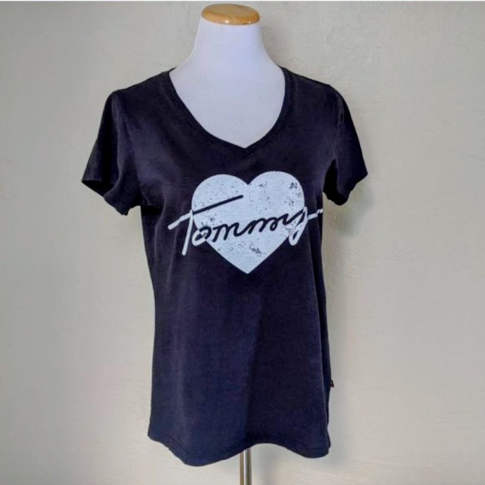 2/$18 Tommy Hilfiger Heart Graphic Logo Tee